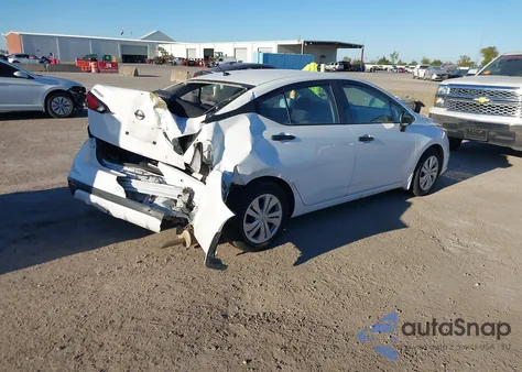 2020 Nissan Versa S из США, поврежденный, VIN 3N1CN8DV9LL921324